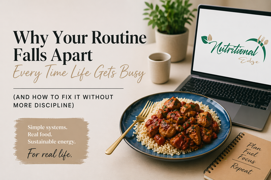 Why Your Routine Falls Apart Every Time Life Gets Busy (And How to Fix It Without More Discipline)